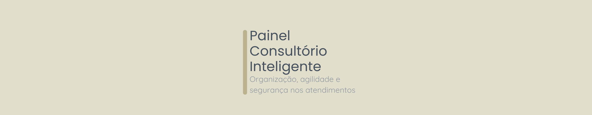 Painel Consultório Inteligente